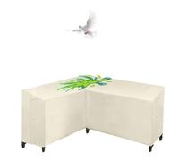 Housse de protection imperméable pour meubles d'extérieur en tissu Oxford très résistant aux UV et aux intempéries - 286 x 286 x 82 cm