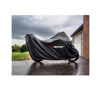 VECTOR Housse de protection intérieure/extérieure H20 pour moto/scooter avec top case et bulle haute - noir - L
