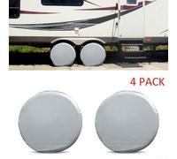 Housse de protection imperméable pour pneu de camping-car, remorque, voiture, camion de 68,6 à 73,6 cm de diamètre