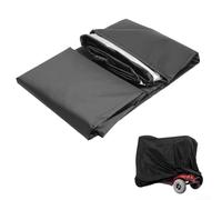 Housse de protection imperméable pour scooter électrique en PVC résistant contre le soleil, la pluie, la neige et la poussière avec ourlet élastique pour un maintien sûr Noir 142 x 66 x 91 cm