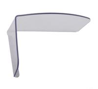 Housse de protection imperméable pour serrure électrique pour l'extérieur - Pour contrôle d'accès et serrures à carte - Acrylique résistant aux intempéries (droite)