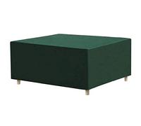 Housse de protection imperméable pour table de jardin d'extérieur 130 x 130 x 20 cm, résistante au vent et aux UV 420D, protection durable pour table de barbecue, meubles de jardin, bâtiment