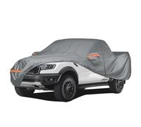 Housse de protection imperméable pour véhicule pour Ford Ranger, Toyota Hilux, Nissan Navara, VW Amarok, couverture complète pour voiture, pour l'hiver, l'été, toutes saisons, extérieur, grise