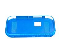 Housse de Protection Imprimée en 3D pour Coque ANBERNIC RG477M TPU de Console Coque de Protection Flexible Anti-Chute et Anti-Rayures (Transparent Blue)
