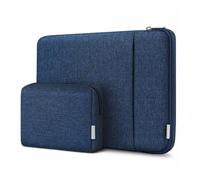 Inateck 360° Protection Housse 13 Pouces Compatible avec 13 MacBook Air M3/M2/M1 2025-2018, 13 MacBook Pro M2/M1 2022-2016, Surface Pro 11/10/9/X/8/7/6/5/4/3, Pochette pour Ordinateur Portable, Gris