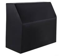 Housse de protection intégrale Oxford 420D anti-poussière pour 88 touches verticales avec cordon de serrage - Noir 153 x 35 x 110 cm