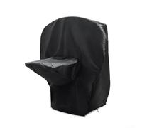 Housse de protection intégrale pour panier de basket-ball de piscine - Imperméable et anti-poussière - Protection intégrale pour meubles d'extérieur - 94 x 61 x 109 cm (l x P x H), noir, 1 pièce (420D