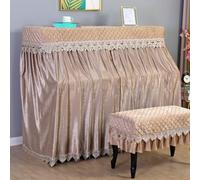 Housse De Protection IntéGrale Pour Piano Droit, En Velours