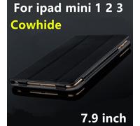 Housse De Protection Intelligente En Cuir De Vache Pour Tablette Apple Ipad Mini 3 Mini2, Housse De Protection 7.9 Pouces