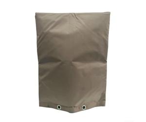 Housse de protection isolante anti-refoulement en tissu 420D robuste pour valve d'irrigation - Manchon résistant aux intempéries - 61 x 61 cm (café, 76,2 x 61 cm)