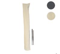 Housse De Protection Pour Parasols Jusqu'à 3m, P.Ex. Casoria/C57/Florida, Housse De Protection Fermeture Velcro, Polyester 240g/M² Crème Gris