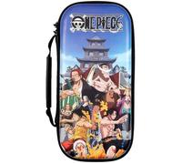 Housse de protection - KONIX - One Piece - Compatible Switch - Rangement 8 jeux - Motif Marine