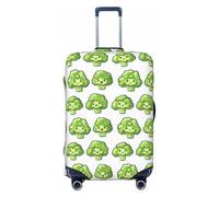 Housse de protection lavable pour bagages de voyage avec imprimé brocoli vert de 45,7 à 81,3 cm, haute élasticité, Noir , x-large