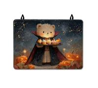 Housse de protection lavable pour cuisinière électrique, Halloween, cupcakes, citrouilles, orange, 71,1 x 50,8 cm