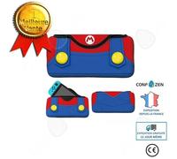 Housse de protection - Leadgoods - Super Mario - Rouge - Nintendo Switch - Souple et confortable