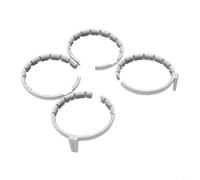 Housse de protection légère pour pare-chocs DJI Flip Hélice Guard conçue pour préserver l'efficacité du vol tout en fournissant un amorti (gris)