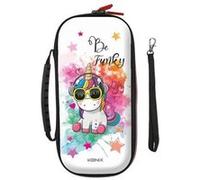 Konix Interactive Housse Unik – Switch/Switch Lite/Switch OLED – 8 jeux – Motif Be Funky Licorne
