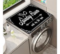 Housse De Protection Machine à Lave Housse De Machine à Laver DéCoupable Tapis Dessus De Machine à Laver Couverture De Protection Pour Machine à Laver Ou SèChe-Linge Cover Mat (Color 3,60 x50 cm)