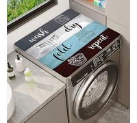 Housse De Protection Machine à Lave Housse De Machine à Laver DéCoupable Tapis Dessus De Machine à Laver Couverture De Protection Pour Machine à Laver Ou SèChe-Linge Cover Mat (Color 1,60 x50 cm)