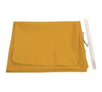 Housse De Protection Hwc Pour Parasol Jusqu'à 4,3 M (3x3 M), Housse Avec Fermeture Éclair Jaune Jaune