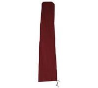 Housse De Protection Hwc Pour Parasol Jusqu'à 4,3 M (3x3 M), Gaine De Protection Avec Zip Bordeaux Rouge