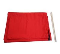 Housse De Protection Hwc Pour Parasol Jusqu'à 4,3 M (3x3 M), Housse Avec Fermeture Éclair Rouge Rouge