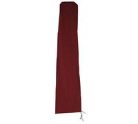 Housse De Protection Meran Pour Parasol Jusqu'à 5 M, Gaine De Protection Avec Zip Bordeaux Rouge
