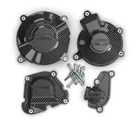 Housse De Protection Moteur en Fibre Carbone Motos pour Yamaha MT-09 FZ-09 Tracer Scrambler XSR900 2021 2022 2023