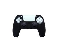 Housse de protection noire antidérapante en silicone souple pour manette de jeu Sony Playstation
