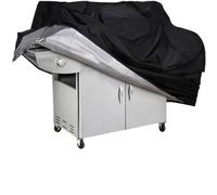 Housse de Protection Noire étanche for Barbecue, Accessoires d'extérieur for, Anti-Pluie, gaz, Charbon Bois, Housse for électrique pour Weber(M)