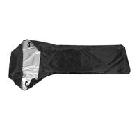 Housse de Protection Noire Oxford 210d , pour Tondeuse à Gazon | Imperméable et Anti-uv, pour Tondeuse Électrique Autoportée, Paquet de Rangement Inclus