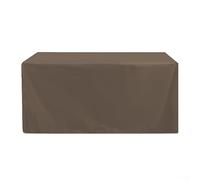 Housse de protection Oxford 420D pour robot tondeuse à gazon, imperméable, anti-poussière et écran solaire pour équipement de jardin, coupe-vent avec sac de rangement, (78 x 56 x 36 cm, couleur café)