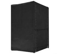 Housse de protection Oxford robuste et imperméable à la poussière avec fermeture éclair et sangles réglables pour le rangement de machines d'extérieur, abri coupe-vent et résistant aux UV (420D)