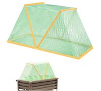 Housse de Protection Pliable for Plantes Jardin, surélevée, Serre, en Maille, escamotable