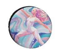 Housse De Protection Pneu Gymnaste Féminine Housses De Protection Étanches Universelle Couvre-Roues Secours pour Camion Véhicule SUV,60-69cm