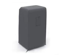 Housse de protection portable conçue pour durer avec un tissu anti-poussière et un support de télécommande dédié pour une organisation hors saison (blanc)