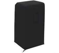 Housse de protection portable conçue pour durer avec un tissu anti-poussière et un support de télécommande dédié pour une organisation hors saison (noir)