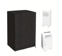 Housse de protection portable pour climatiseur d'intérieur, housse de protection anti-poussière pour climatiseur mobile, Oxford 420D, 40 x 46 x 75 cm, noir