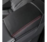 Housse De Protection Pour Accoudoir De Voiture En PU Pour Audi A6 C8 4A2 2018 2019, 1 Pièce(Red thread)