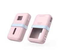 Housse de Protection pour Anker 10,000 mAh 30W 35W/20,000 mAh 30W 35W Power Bank Étui en Silicone Antichoc Anti-poussière de Remplacement (20000mAh(30W/35W) Pink)