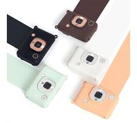 Housse de protection pour appareil photo Instax Mini Liplay, couleur unie, résistante à la poussière et aux taches, rose poudré, Housse de protection pour appareil photo Instax Mini Liplay