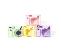 Housse de protection pour appareil photo Instax Wide 400 - Couleur résistante aux rayures - Accessoires de rangement et de protection, jaune, Housse de protection pour appareil photo Instax Wide 400