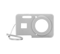 Housse de protection pour appareil photo numérique KODAK PIXPRO FZ55,étui de protection en Silicone souple,manchon léger,accessoires pour appareil photo avec lanière - Type Grey