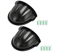 Housse de protection pour appareil photo - Résistant aux intempéries - Pour l'extérieur - Protection contre la pluie et le soleil - Compatible avec différents modèles d'appareil photo - Noir