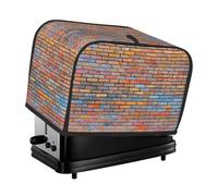 Housse de protection pour appareils de cuisine à motif mur de brique, adaptée pour grille-pain et ustensiles de poulet à rôtir