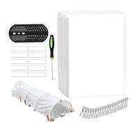 Housse de Protection pour - Bâche de Protection Flottante pour Arbre, Chiffons antigel réutilisables en Non-tissé pour l'extérieur, pour protéger Le Gel des rangées d'arbres et