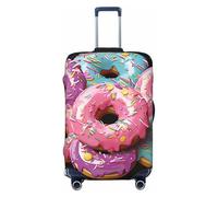 Housse de protection pour bagages de voyage, housse de protection tendance en forme de donut en élasthanne, housse de valise, housse de protection anti-rayures, housse de protection pour valises de
