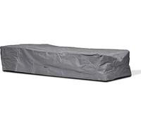 Housse de protection pour bain de soleil | 225 x 85 x 40 cm | polyester tissé Oxford 600D, couleur : gris