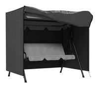 Housse de protection pour balancelle de jardin - Outsunny - toile oxford - ouverture zippée - 177 x 114 x 152 cm - gris foncé