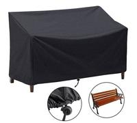 Housse de protection pour banc de jardin Couverture étanche - 4 places de étanche 210D Polyester Oxford Gewebe 190x66x89cm